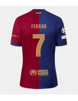 Moške Nogometnih dresov Barcelona Ferran Torres #7 Domači 2024-25 Kratki rokavi